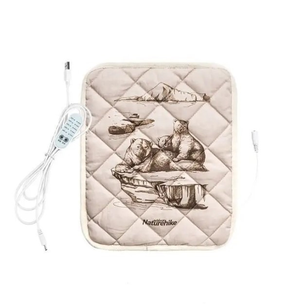 Сидушка-грілка Naturehike Camping heating pad NH20FCD15 polar bear 
