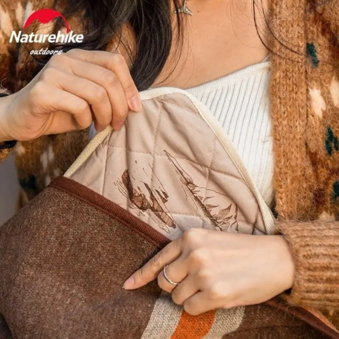 Сидушка-грілка Naturehike Camping heating pad NH20FCD15 polar bear 