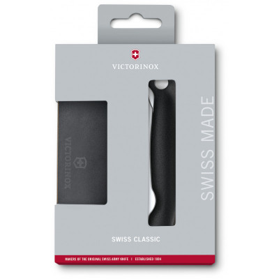 Набір кухонний Victorinox SwissClassic Cutting Board Set (складаний ніж, дошка для нарізки), Чорний