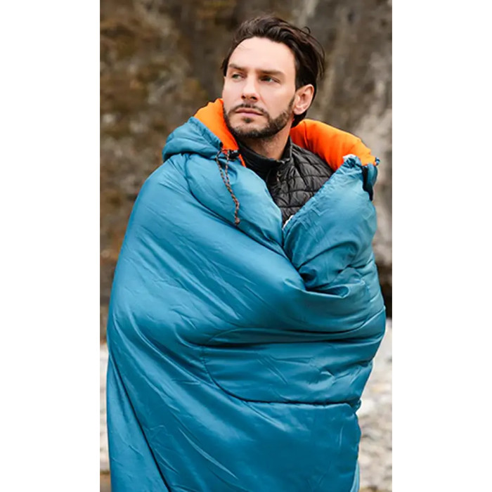 Спальний мішок KingCamp Tigris 250 peacockblue 