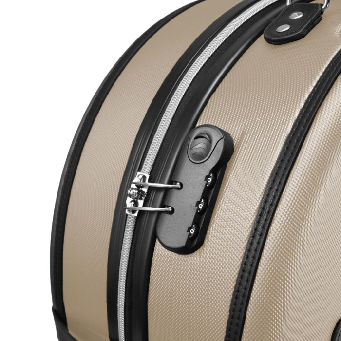 Валіза Semi Line 24" (M) Champagne/Black (T5674-3) 