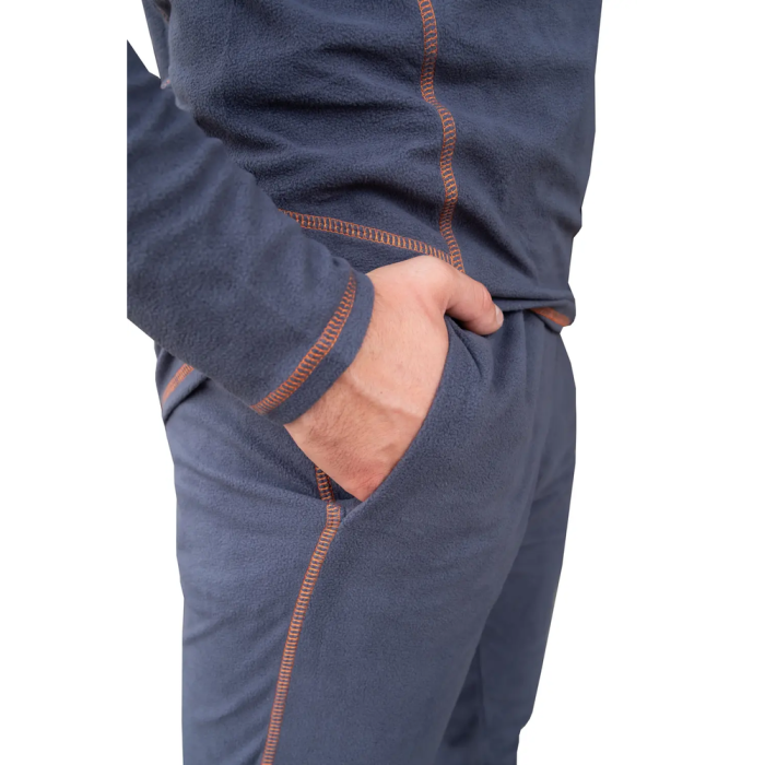 Термобілизна чоловіча Tramp Microfleece комплект (футболка+штани) grey UTRUM-020, UTRUM-020-grey-2XL 