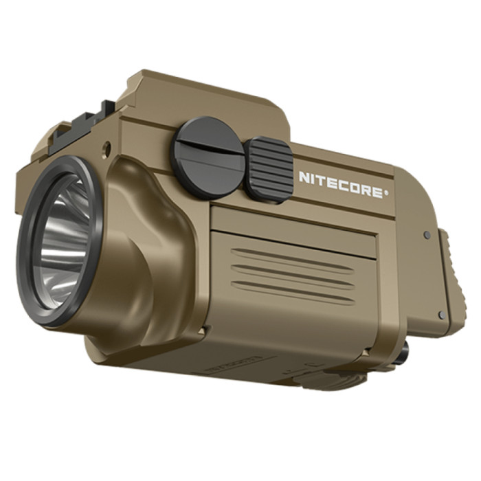 Ліхтар пістолетний Nitecore NPL25 (NiteLab UHi 20, 900 люмен, магнітна зарядка), пісочний 