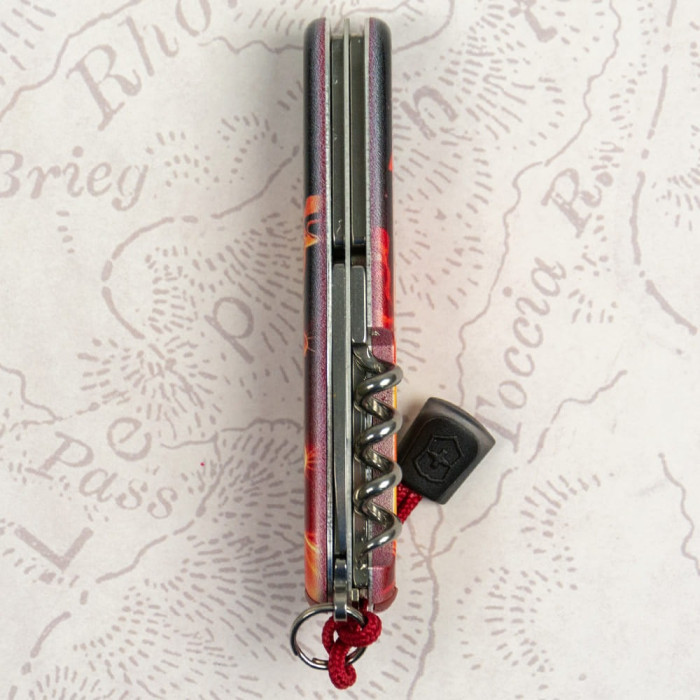 Складаний ніж Victorinox SPARTAN ZODIAC Червоний вогняний кінь 1.3603.Z5200pk 