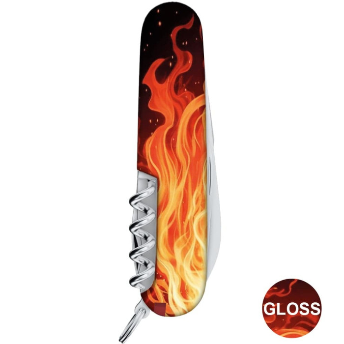 Складаний ніж Victorinox SPARTAN ZODIAC Червоний вогняний кінь 1.3603.Z5200pk 