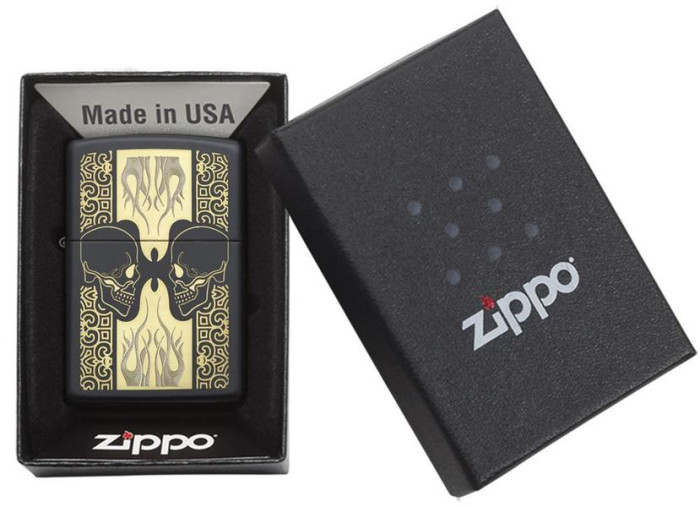 Запальничка Zippo 218 Skulls 29404 