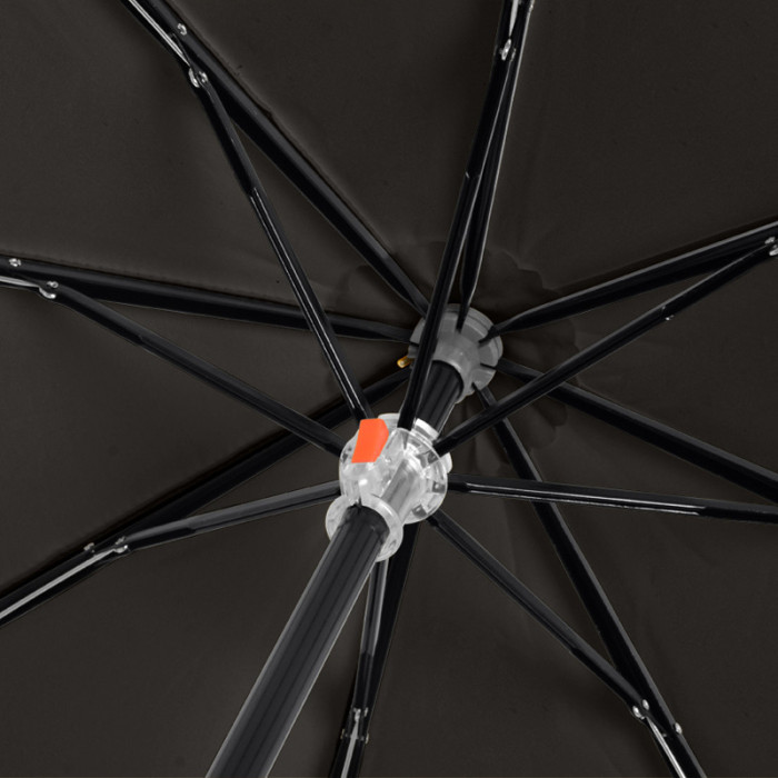 Парасолька Knirps E. 050 Bordeaux хутро /складаний /8спіц /D94x25см 