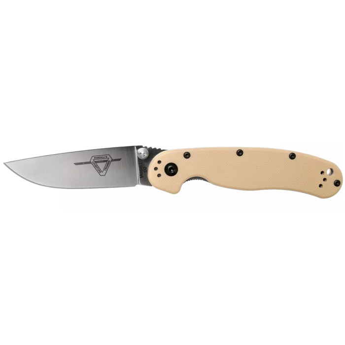 Ніж Ontario Knife RAT II Linerlock D2 desert tan 