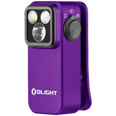 Ліхтар Olight Oclip Pro Purple