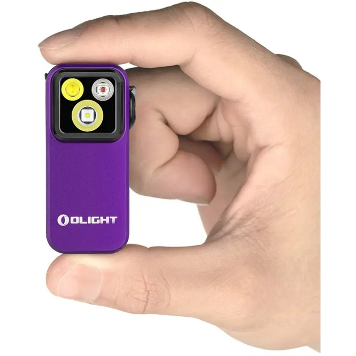 Ліхтар Olight Oclip Pro Purple 