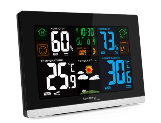 Метеостанція Technoline WS6462 - чорна 