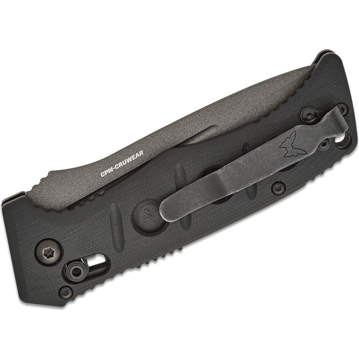 Ніж Benchmade Sibert Mini Auto Adamas, чорний 
