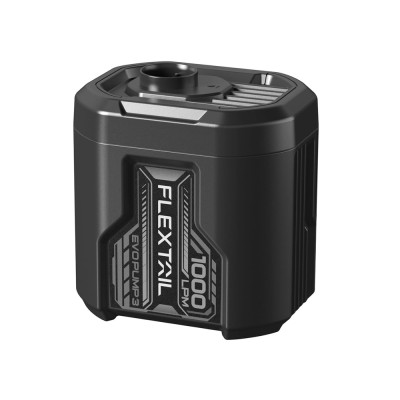 Портативний повітряний насос Flextail Evo Pump 3, 1000 л/хв, чорний