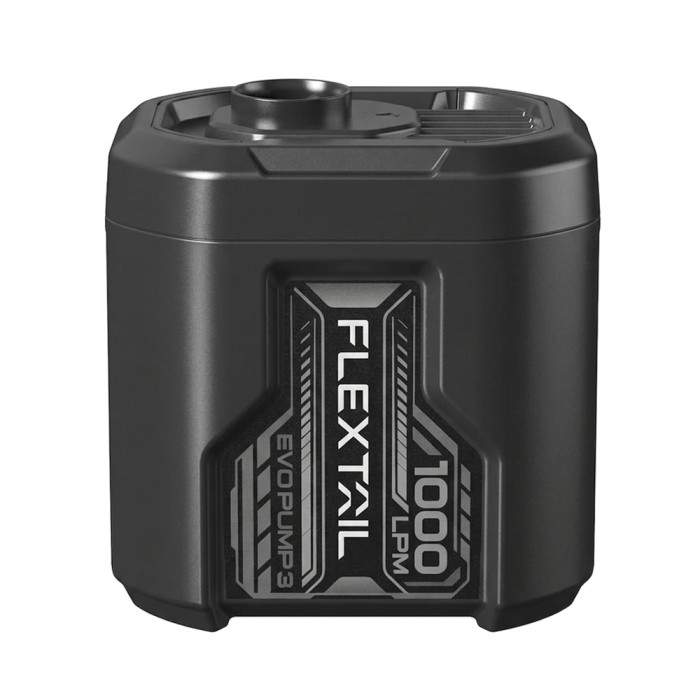 Портативний повітряний насос Flextail Evo Pump 3, 1000 л/хв, чорний 