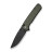Нож складной туристический Civivi Iron Tide (8.2 см) 14C28N / Aluminum зеленый