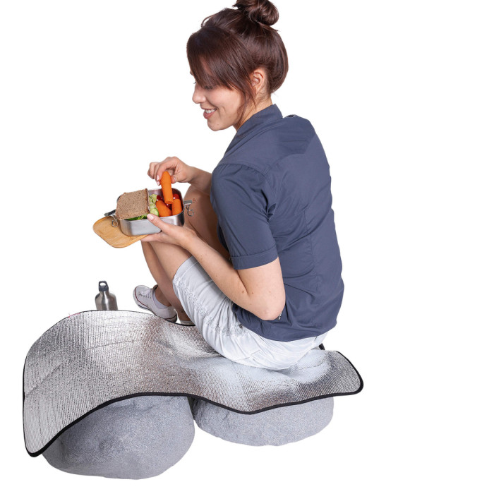 Сідачка Tatonka Alu Seat Mat 45x90, Silver (TAT 2987.027) 