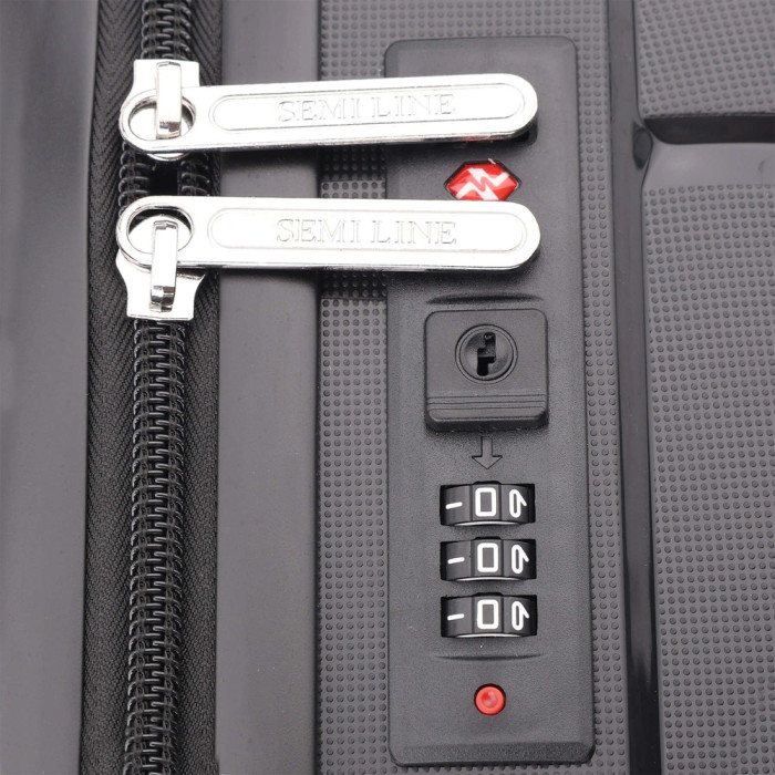Валіза Semi Line 28" (L) Black (T5908-4)