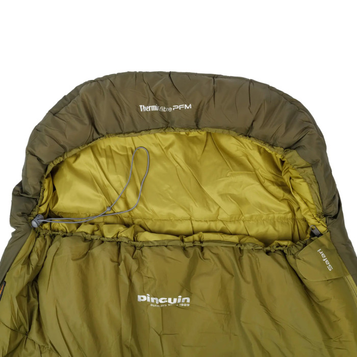 Спальний мішок Pinguin Safari (4/1°C), 190 см - Right Zip, Khaki (PNG 240344) 2020 