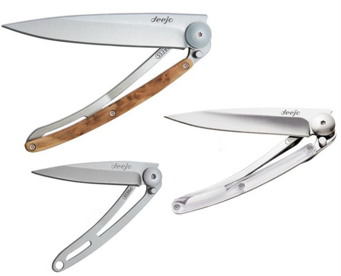 Набір 3 ножа Deejo "Touch and Feel" 