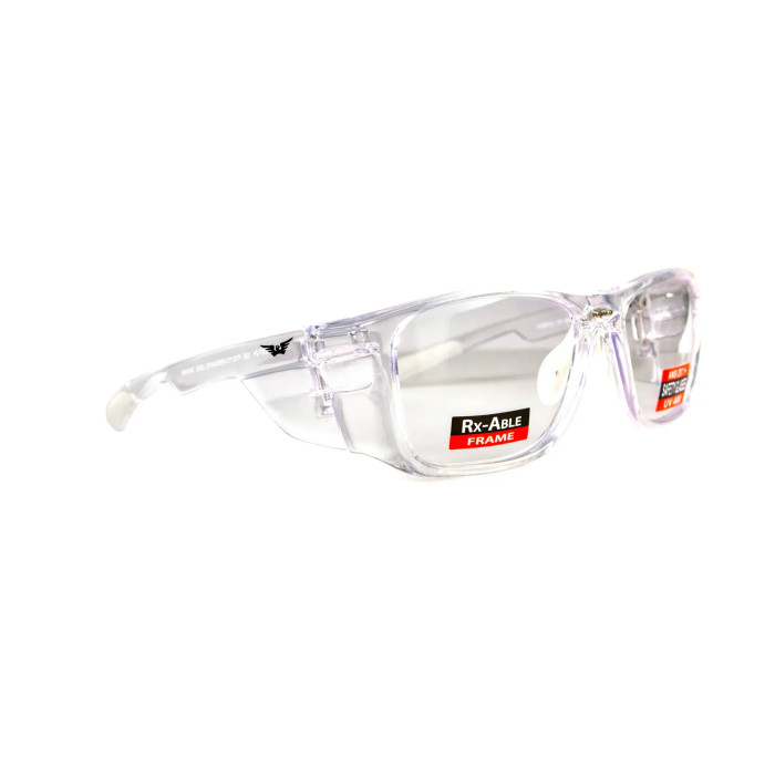 Окуляри під діоптрії Global Vision rx-t Crystal (rx-able) (clear), прозорі в прозорій оправі 
