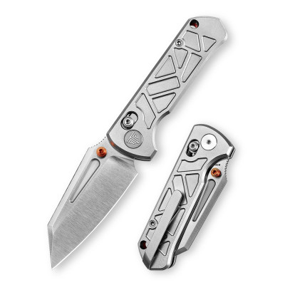 Ніж Trivisa Skarn-W, M390, Титан, Срібний (JM11-W-M)