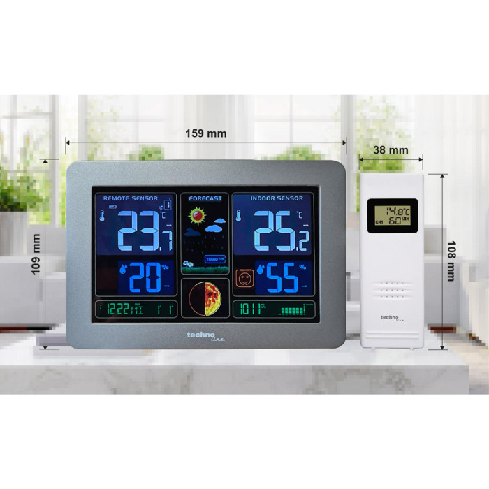Метеостанція Technoline WS6469 Graphite (WS6469)