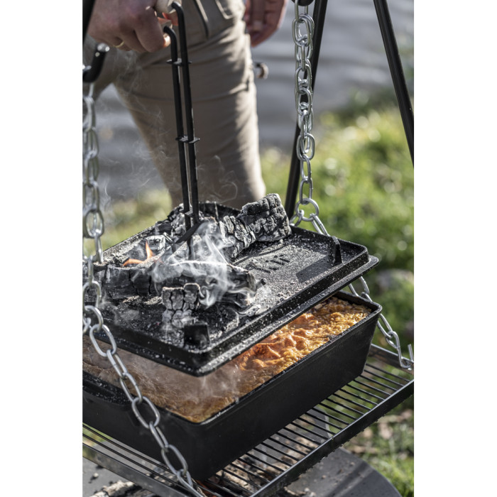 Жарівня чавунна Petromax Loaf Pan with Lid 8 л