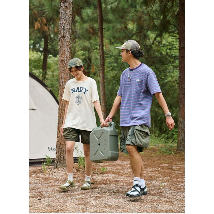 Каністра для води Naturehike CNH22CJ018, 20 літрів, темно-зелена 