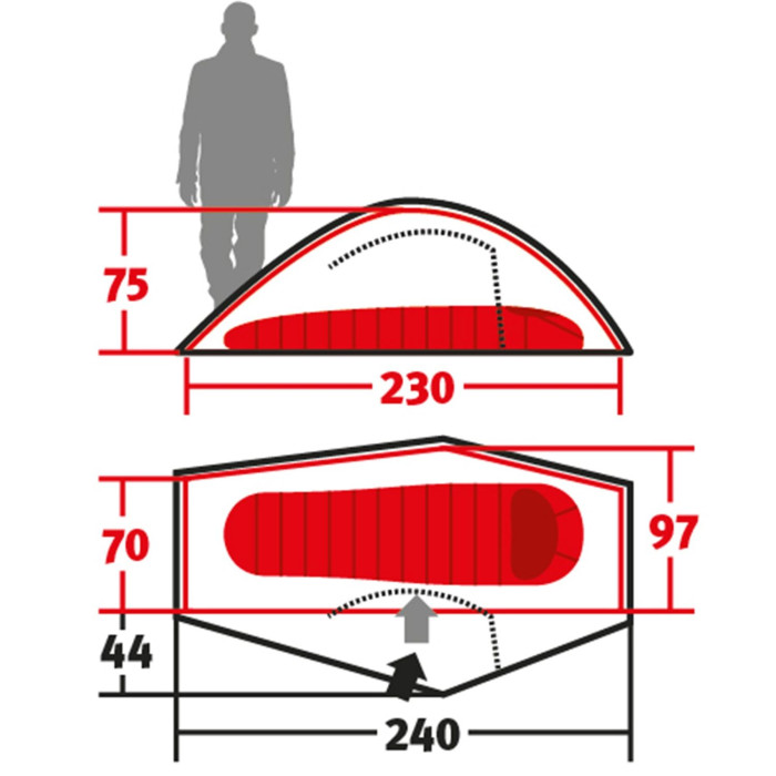 Намет Wechsel Pathfinder UL Green (231085) 