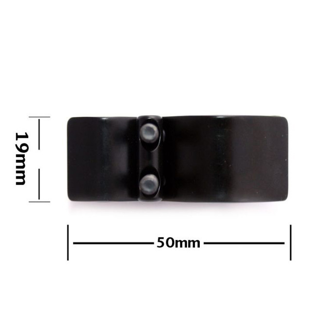 Кріплення до зброї 2 половинки сталеве універсальне 