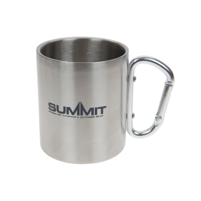 Кружка з ручкою-карабіном Summit Carabiner Handled Mug сталь 300 мл 