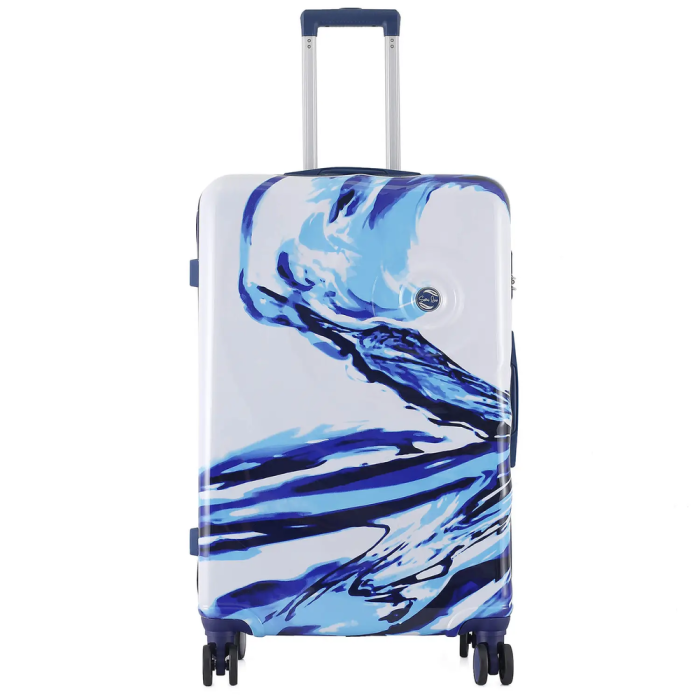 Валіза Semi Line 28" (L) White/Blue Print (T5653-3) 