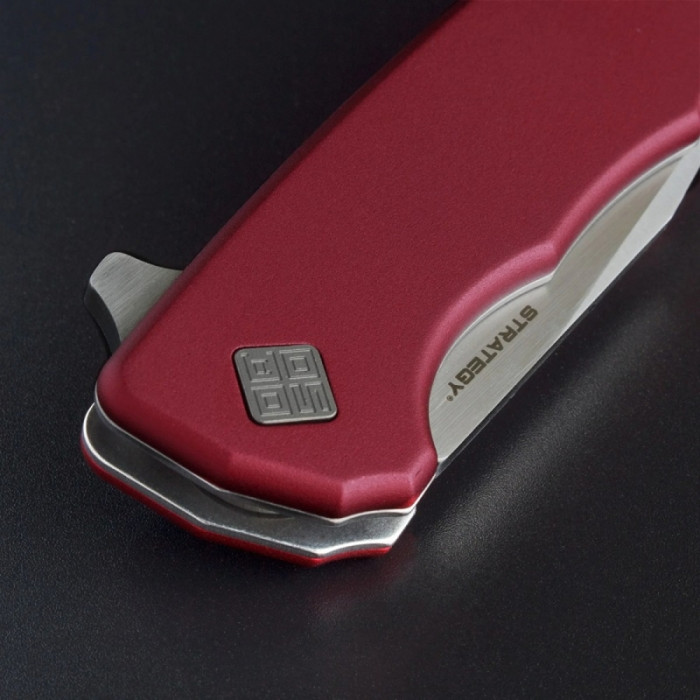 Ніж Ocaso Strategy, Red Aluminum, Satin 