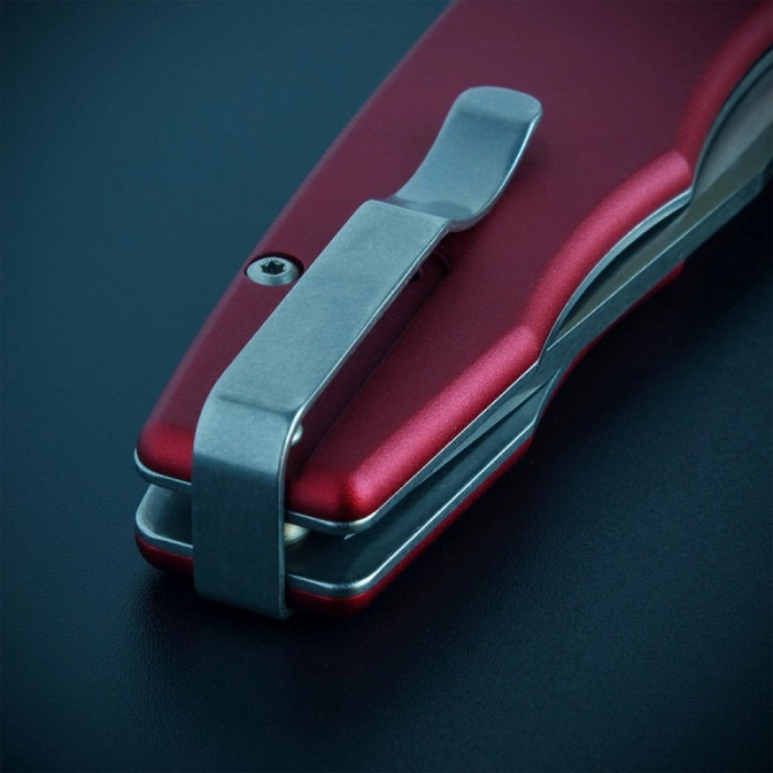 Ніж Ocaso Strategy, Red Aluminum, Satin 