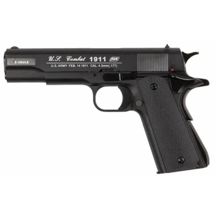 Пістолет пневматичний ASG US-C. Blowback. СО2 кал. 4,5 мм BB 