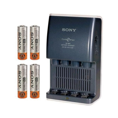 Зарядний пристрій Sony Charger 4xAA 15 min BCG34HUE4