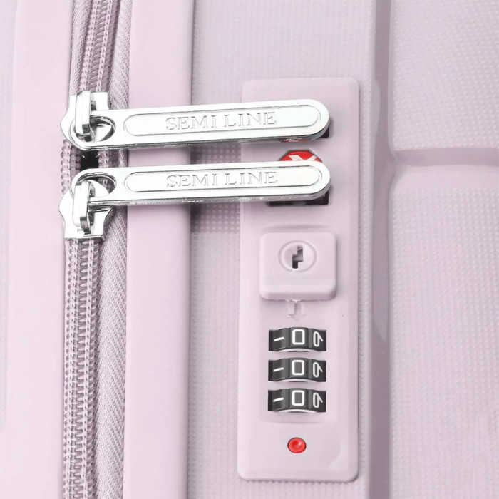 Валіза Semi Line 20" (S) Light Pink (T5793-1) 