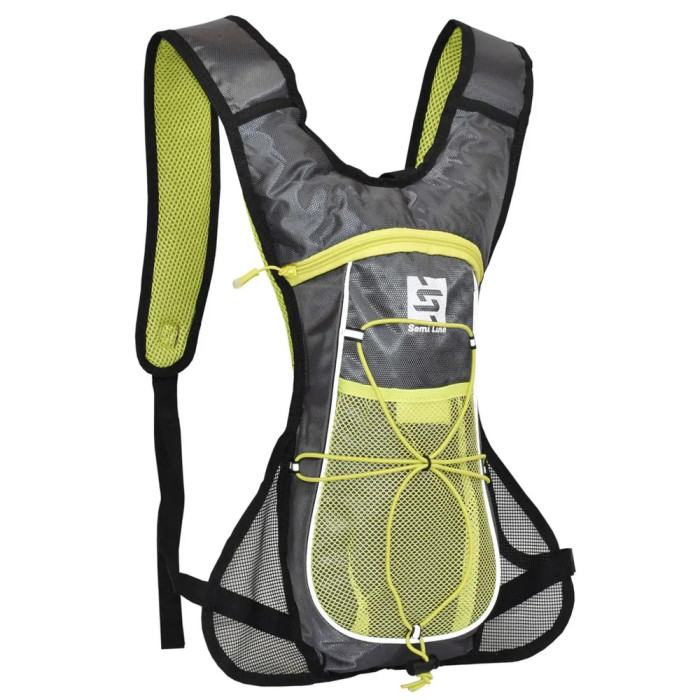 Рюкзак спортивний Semi Line 7 Grey/Yellow (3289) 