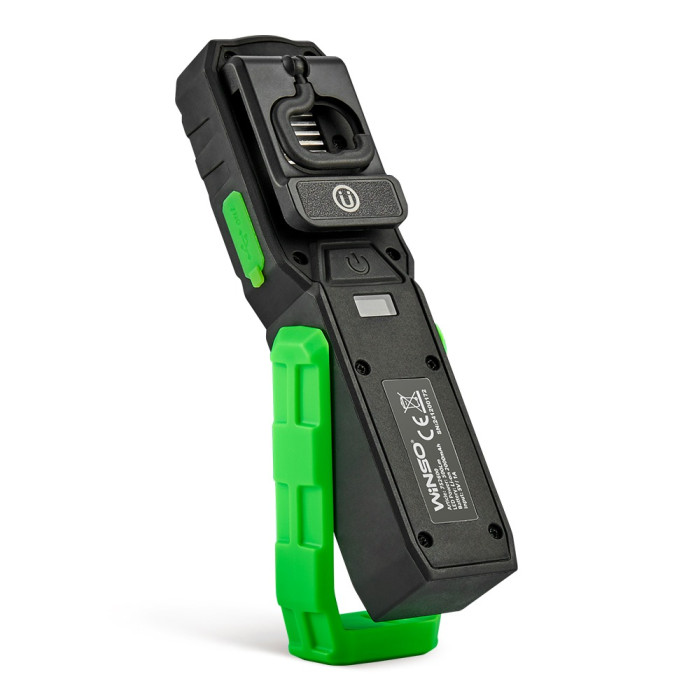 Ліхтар портативний Winso 500Lm, 10W COB + 3W, 2000mAh, White/Red 