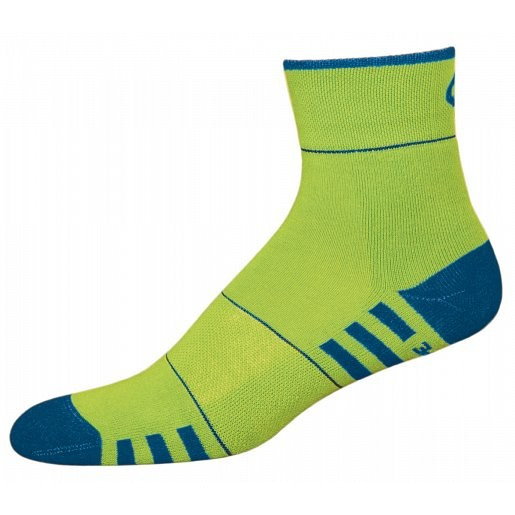 Термошкарпетки InMove Fitness Deodorant зелений з темно-синім, 39-41 