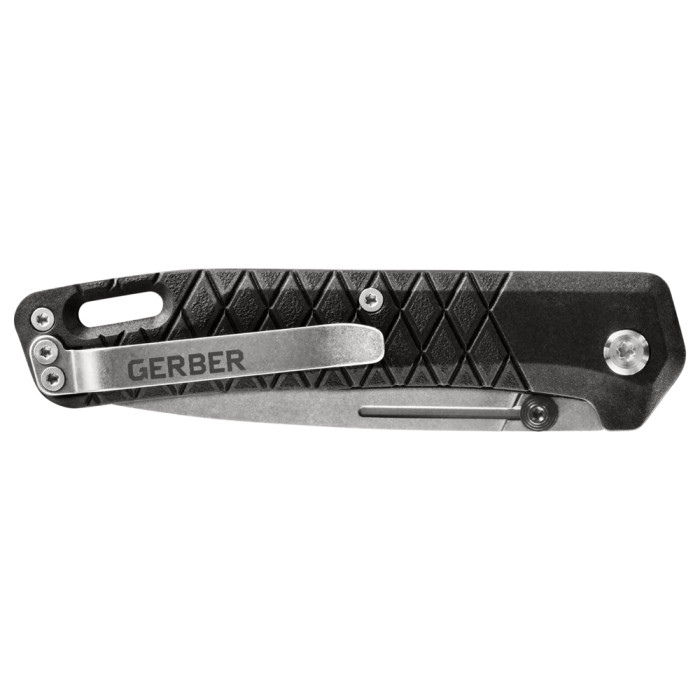 Складаний ніж Gerber Gerber ZILCH-BLAC, чорний, коробка (1059846) Original 