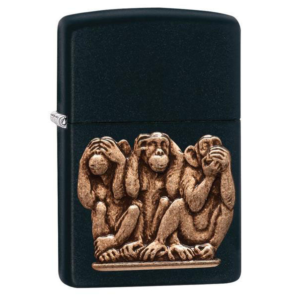 Запальничка Zippo 218 Three Monkeys 29409 