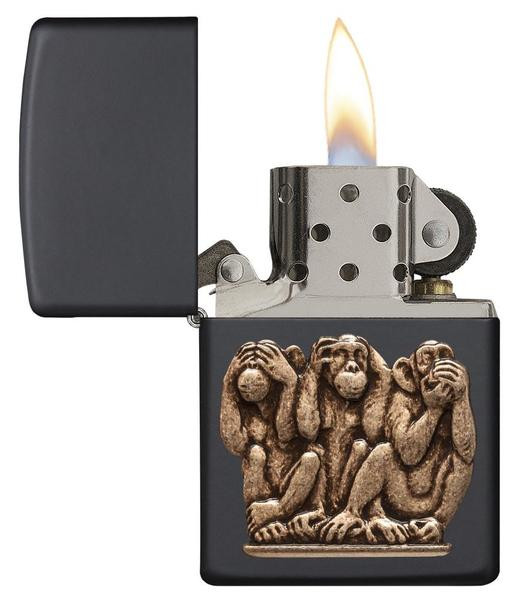 Запальничка Zippo 218 Three Monkeys 29409 