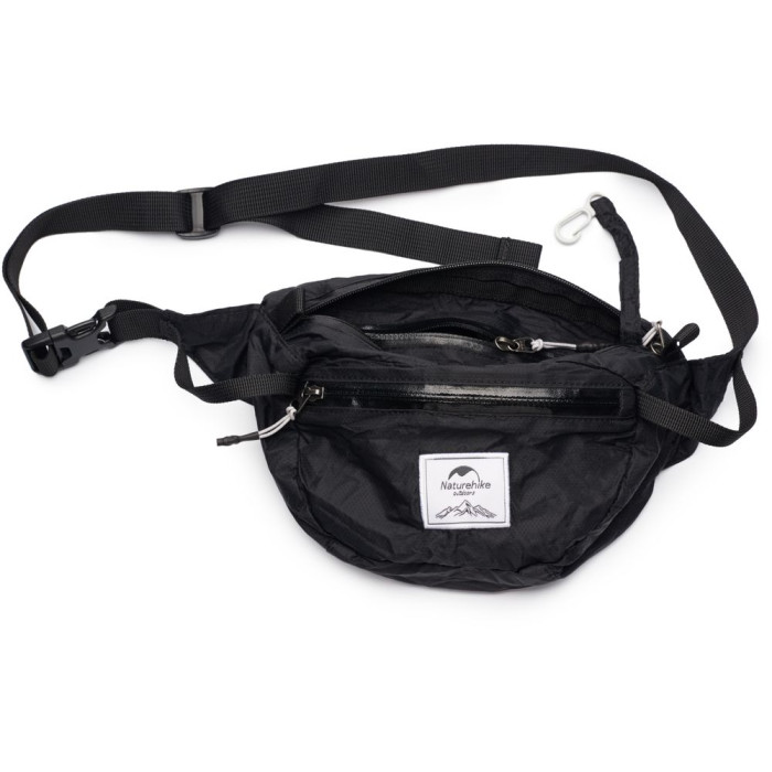 Сумка на пояс Naturehike DL-02 Ultralight Bag NH18B300-B, 6 л, Чорний 