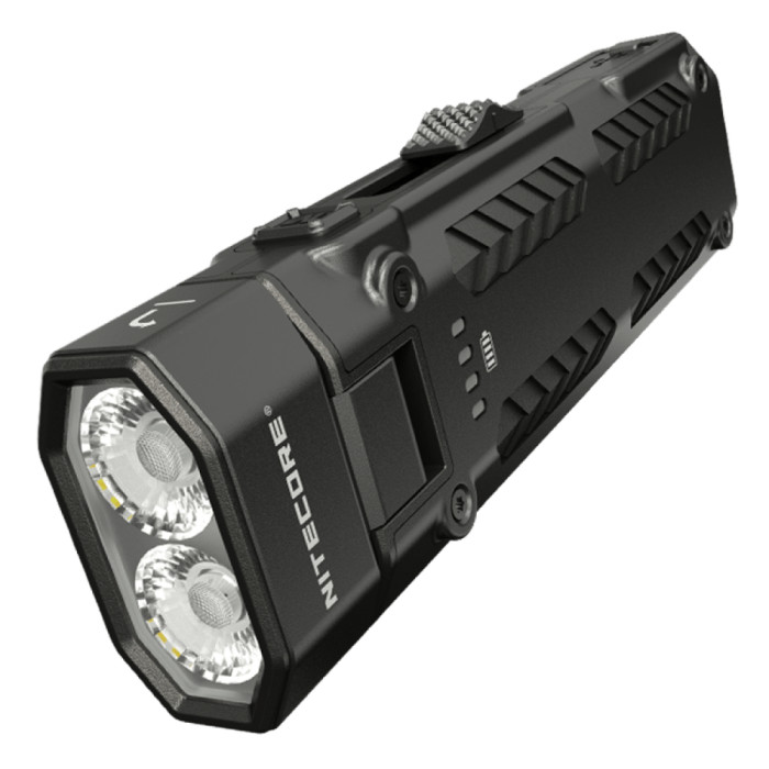 Ліхтар Nitecore EDC09 MCT 2.0 (4xUHE LED, 13 режимів, USB-C), магніт
