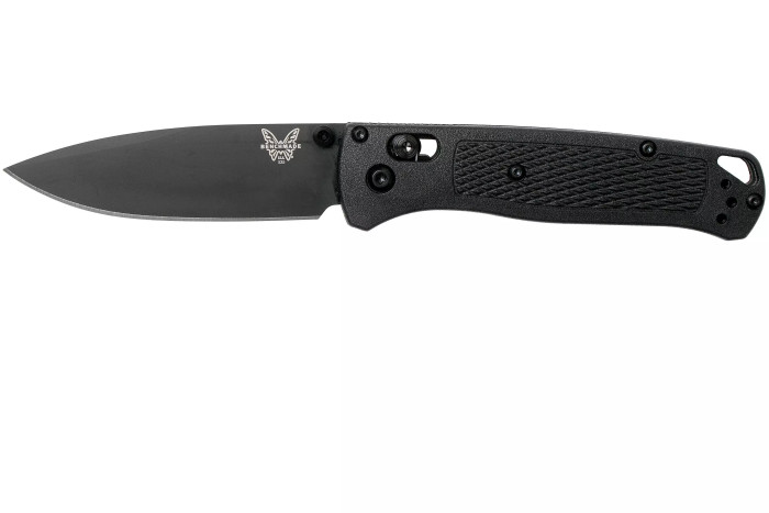 Ніж складний Benchmade 535BK-2 Bugout, чорна рукоять, чорне лезо 