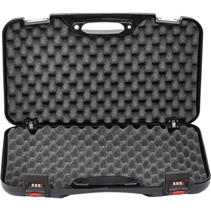 Кейс MEGAline 50x30x8.5 пластиковий, чорний, кодовий замок 