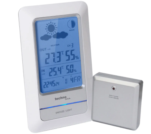 Метеостанція Technoline WS6740 - біла/срібляста 