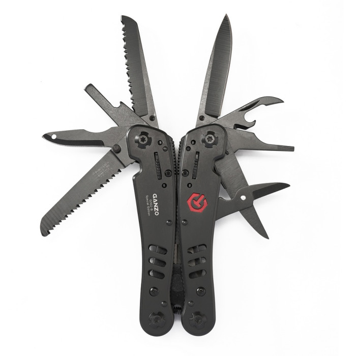 Мультитул Ganzo G302-B + Multitool Fonarik 2020 акційний 