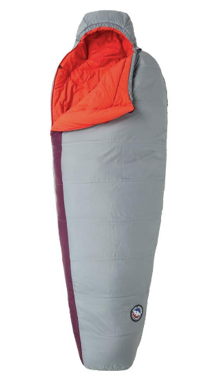 Спальник Велика Агнес Елсі 15 (FireLine Pro) звичайна сіра /паприка-праворуч 